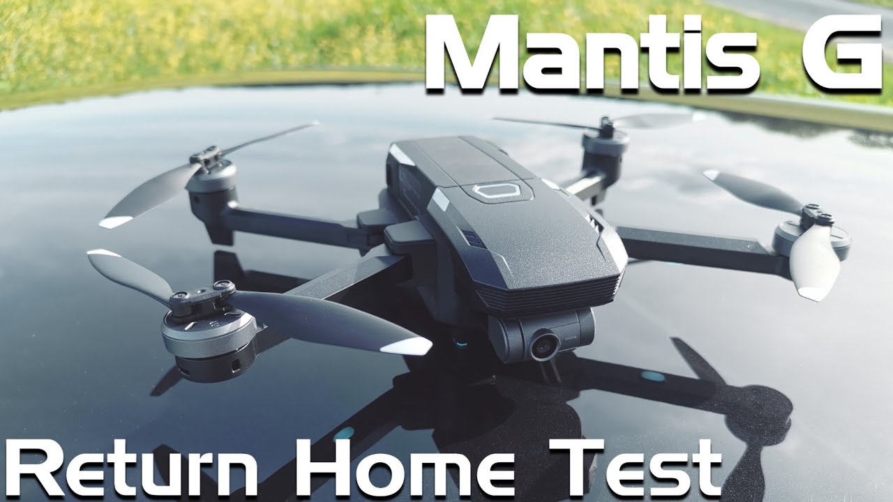 Yuneec Mantis G Return Home Test & Vergleich zur Parrot Anafi // Deutsch
