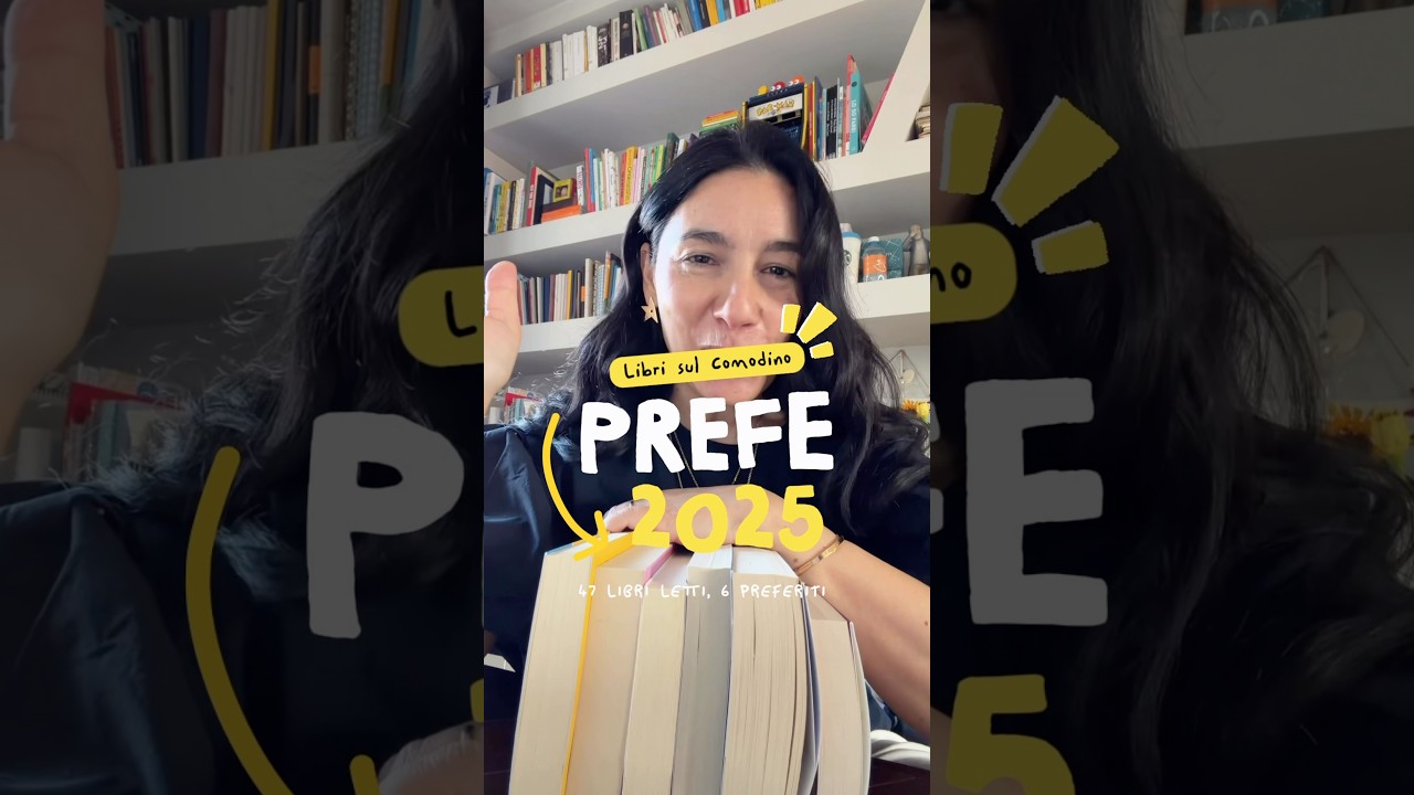 I libri da leggere del 2025 (i miei preferiti)