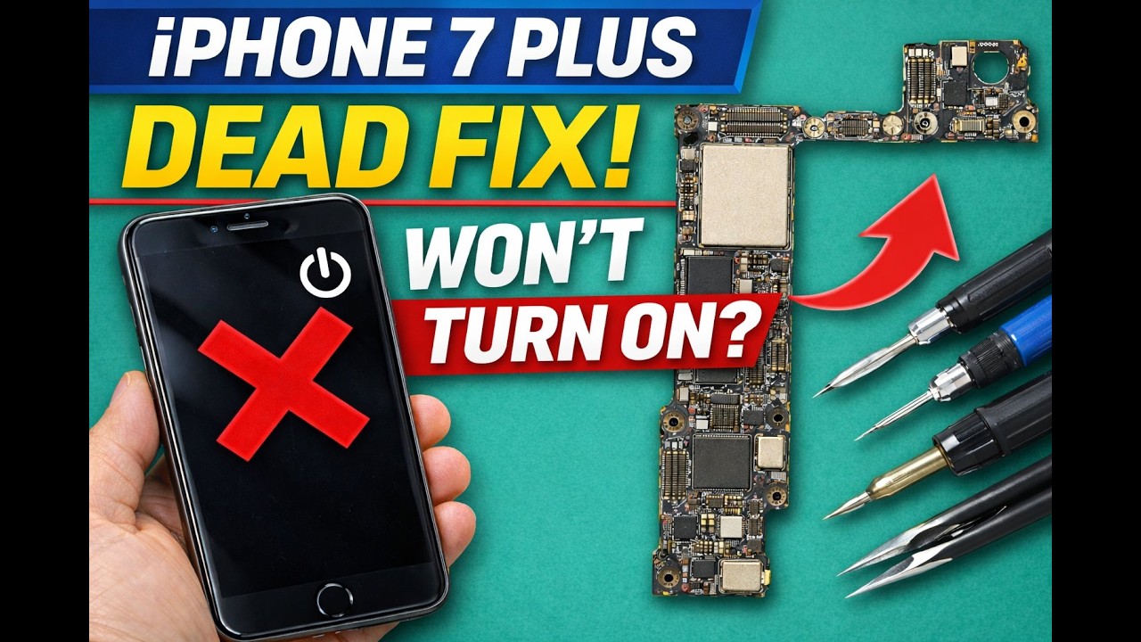 How to Fix iPhone 7 Plus Dead / No Power Problem