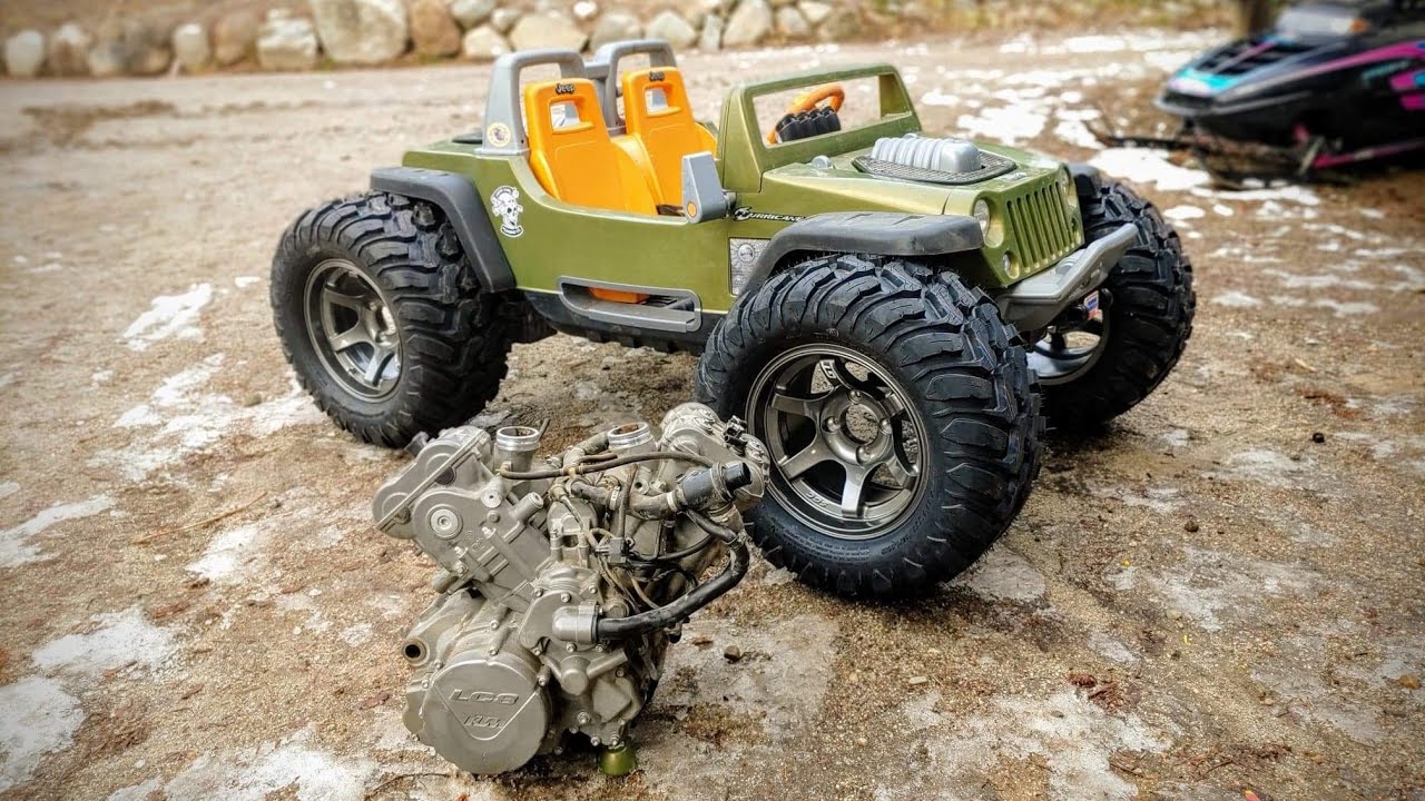100+HP KTM 4X4 Power Wheels Build