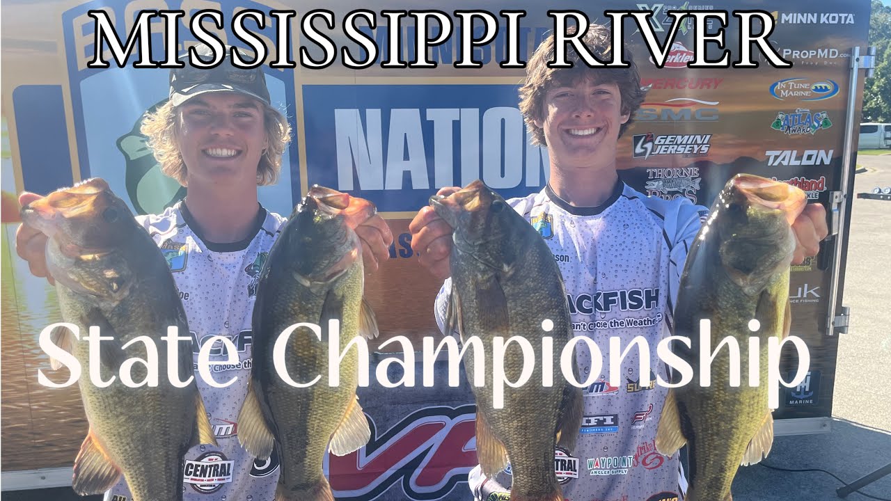 MN HS B.A.S.S. State Championship on the MISSISSIPPI RIVER pools 4 and 5 (CRAZY FIRST DAY) Pt.1