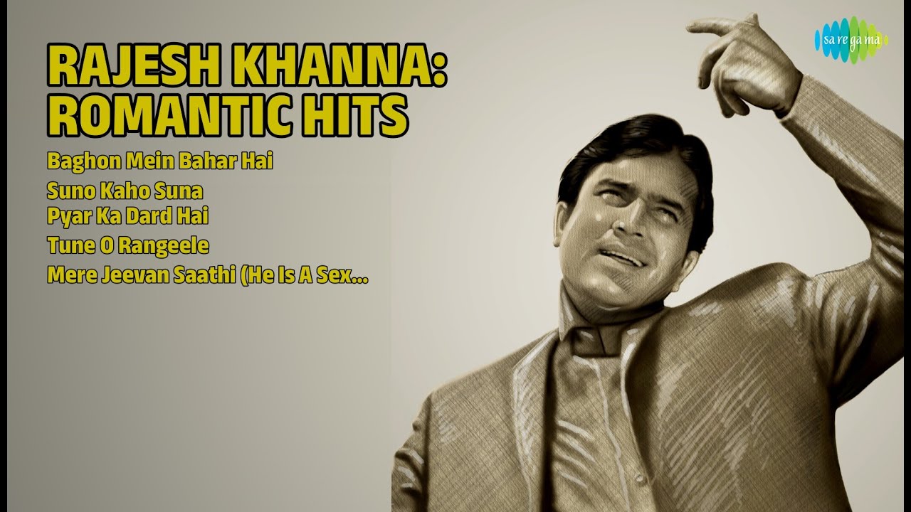 राजेश खन्ना: रोमांटिक हिट्स | Lata Mangeshkar Songs | Baghon Mein Bahar Hai | Suno Kaho Suna