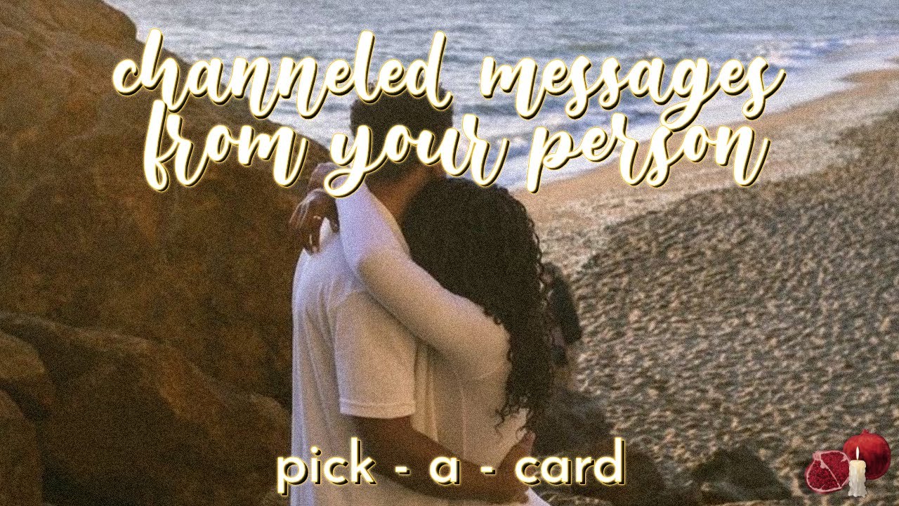 🔮🤍 channeled messages from your person 😚💌 what do they want to say to you? 🪽 pick a card ☁️✨ #tarot
