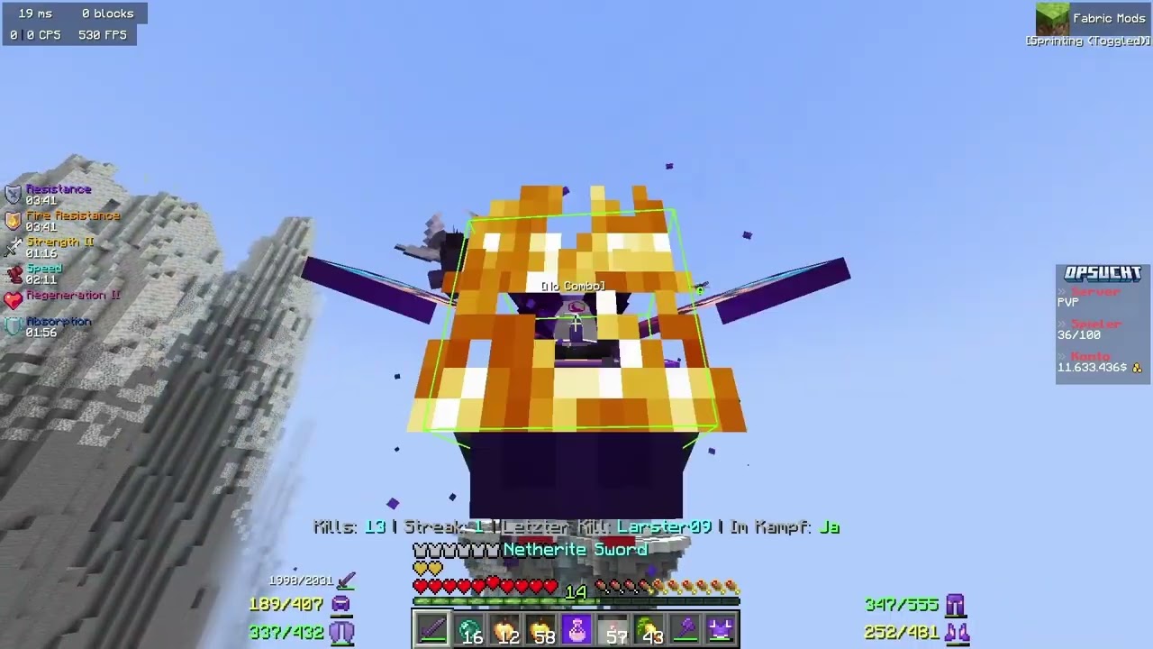 Lenseee OPsucht Fight