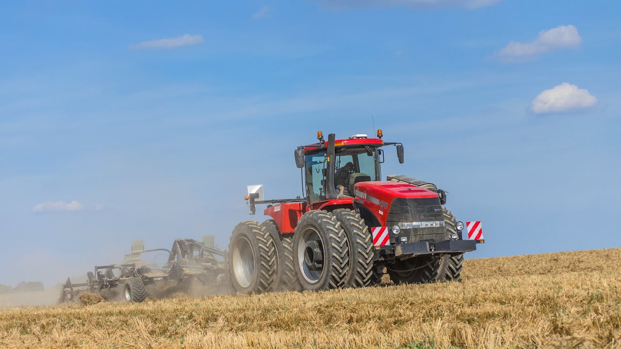 CASE IH STEIGER 470 |  Un monstre américain dans les champs normand!! 💪