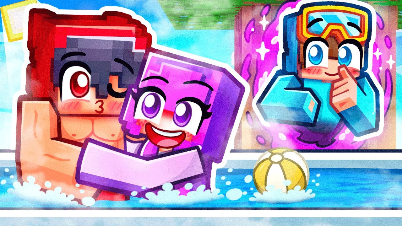 Spying On My CRUSH In Minecraft! *she had no idea*