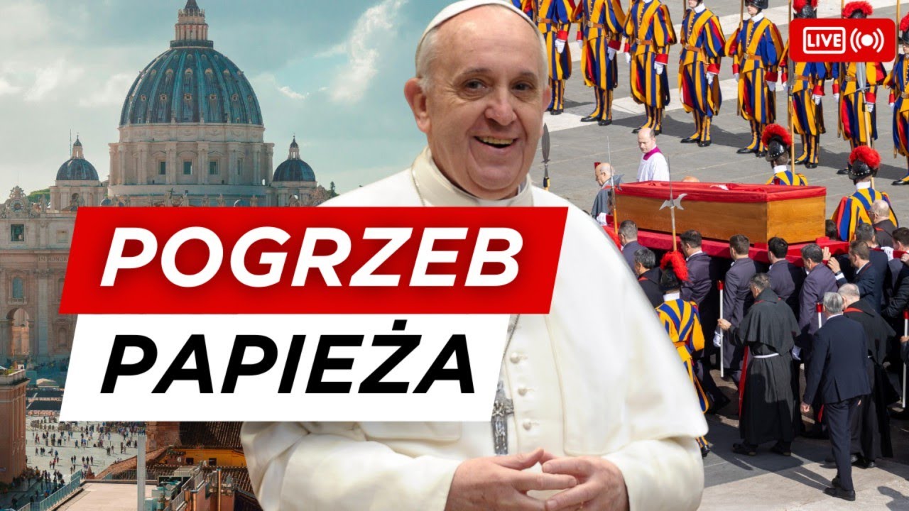 POGRZEB PAPIEŻA FRANCISZKA NA ŻYWO Z WATYKANU | PO POLSKU | STUDIO POLSKA-WATYKAN