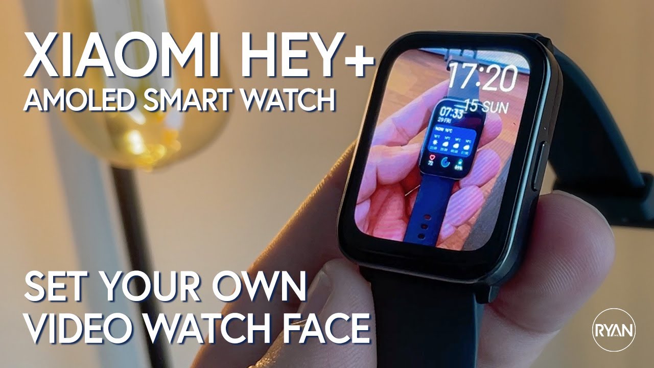 XIAOMI Heyplus Smartwatch Review - AMOLED DISPLAY - CUSTOMISABLE WATCH FACE WITH VIDEO!!