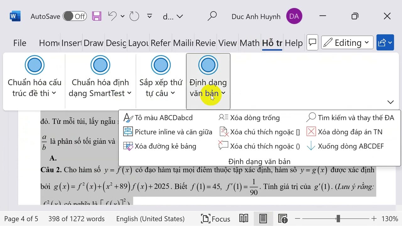 HƯỚNG DẪN TRỘN ĐỀ THEO MẪU 2025 BỘ GIÁO DỤC BẰNG TOOL HỖ TRỢ SMART TEST 2025 VÀ PHẦN MỀM SMART TEST