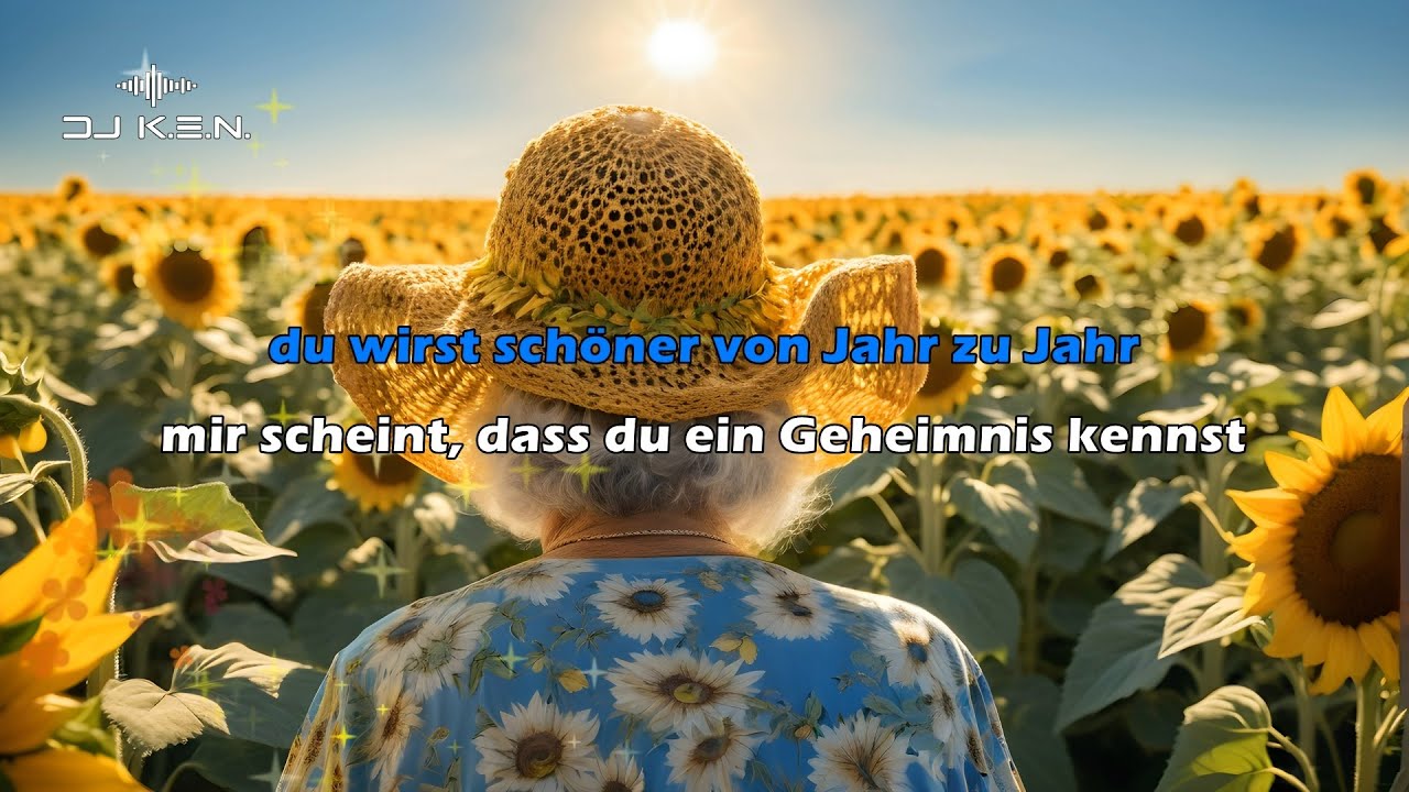 Roger Whittaker - Du wirst alle Jahre schöner (Karaoke Version)
