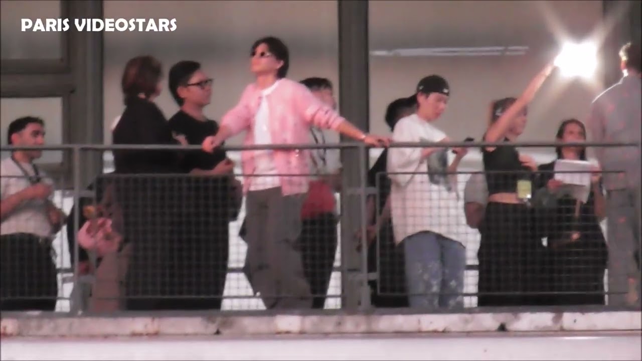 Sho Hirano 平野 紫耀 enjoys the after show Louis Vuitton @ Paris 24 june 2025 Fashion Week