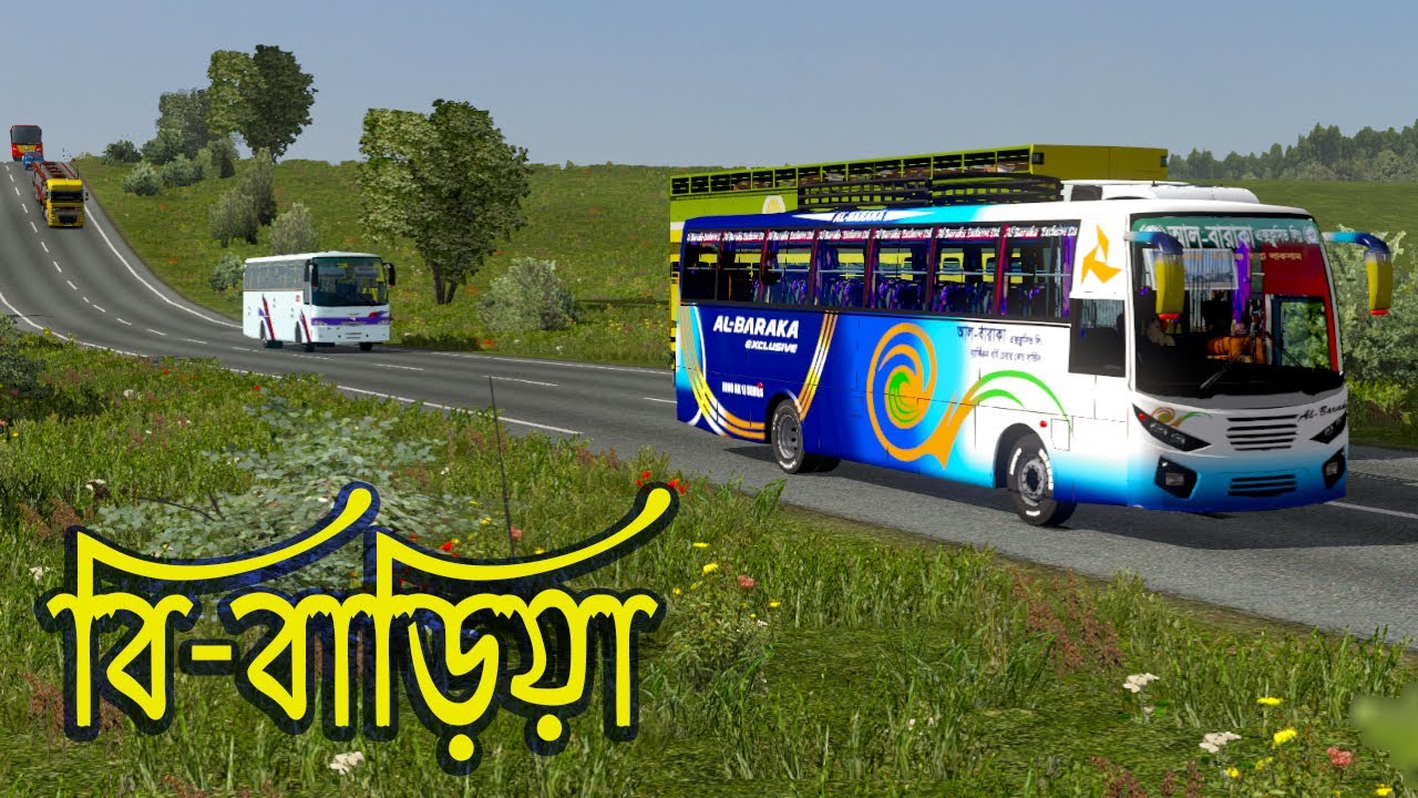 ETS2 - Sylhet To B Baria- Pro BD New Map 8.4 | Game Version-1.36 | Review Gammer