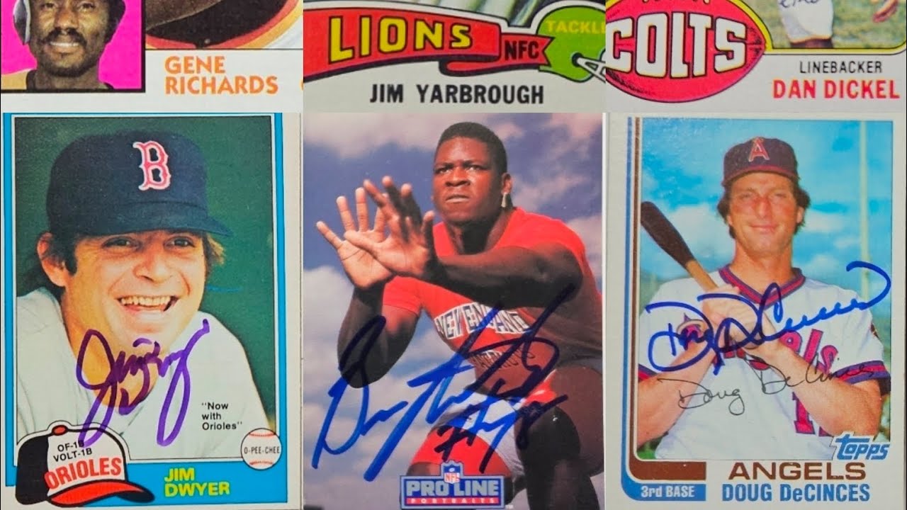 My TTM Autograph Haul #140 - 12 Returns (Bruce Armstrong, Doug DeCinces, Jim Yarbrough & more)