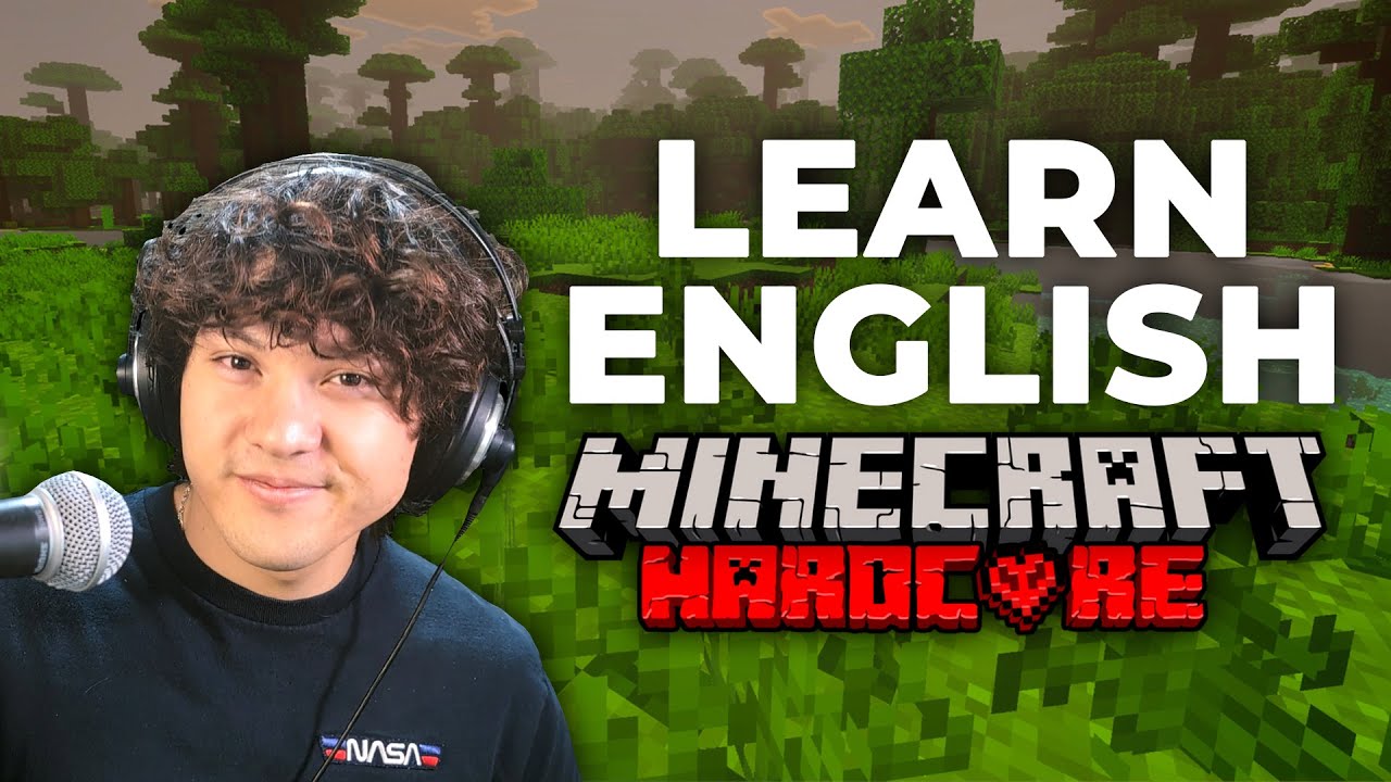 Изучайте английский с Minecraft Hardcore #1 &ndash; Моя первая ночь