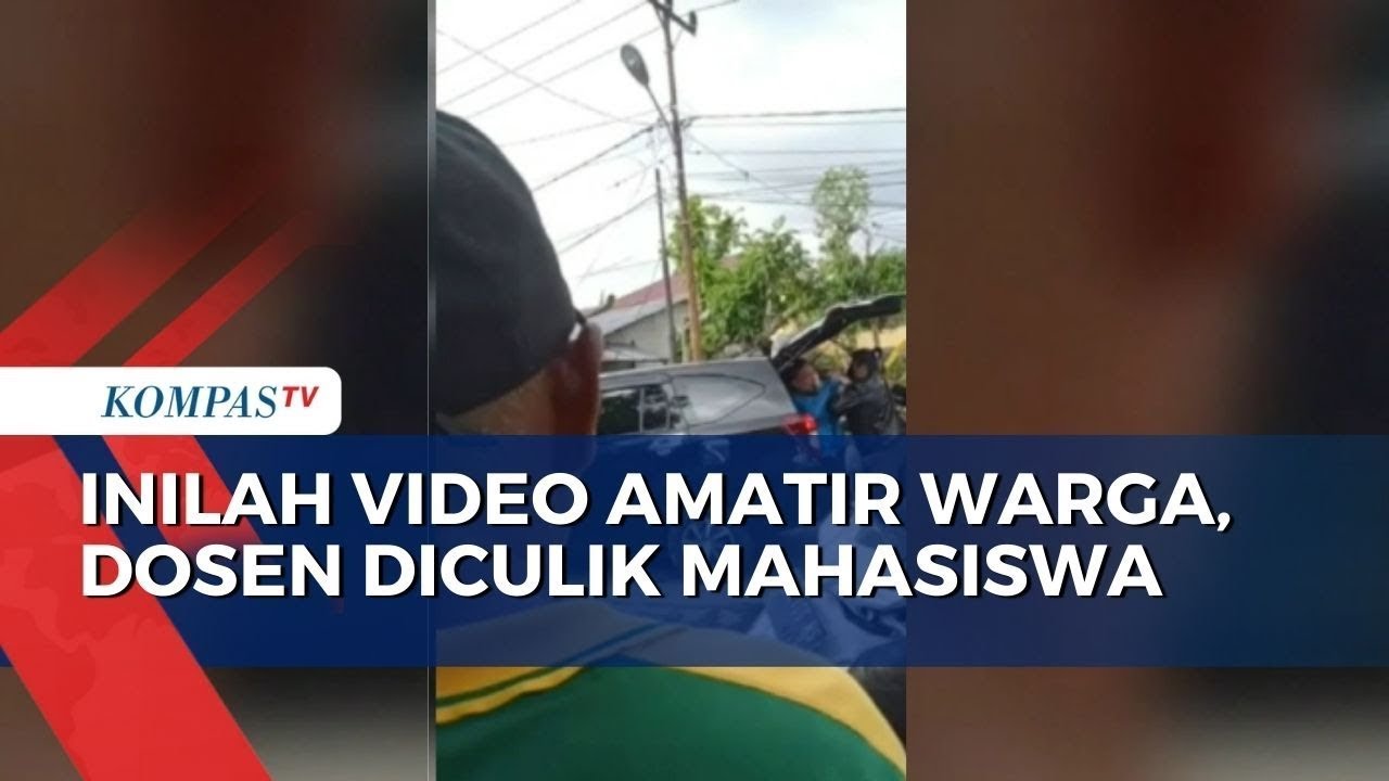 Video Amatir Rekam 7 Mahasiswa Culik Dosen di Pontianak