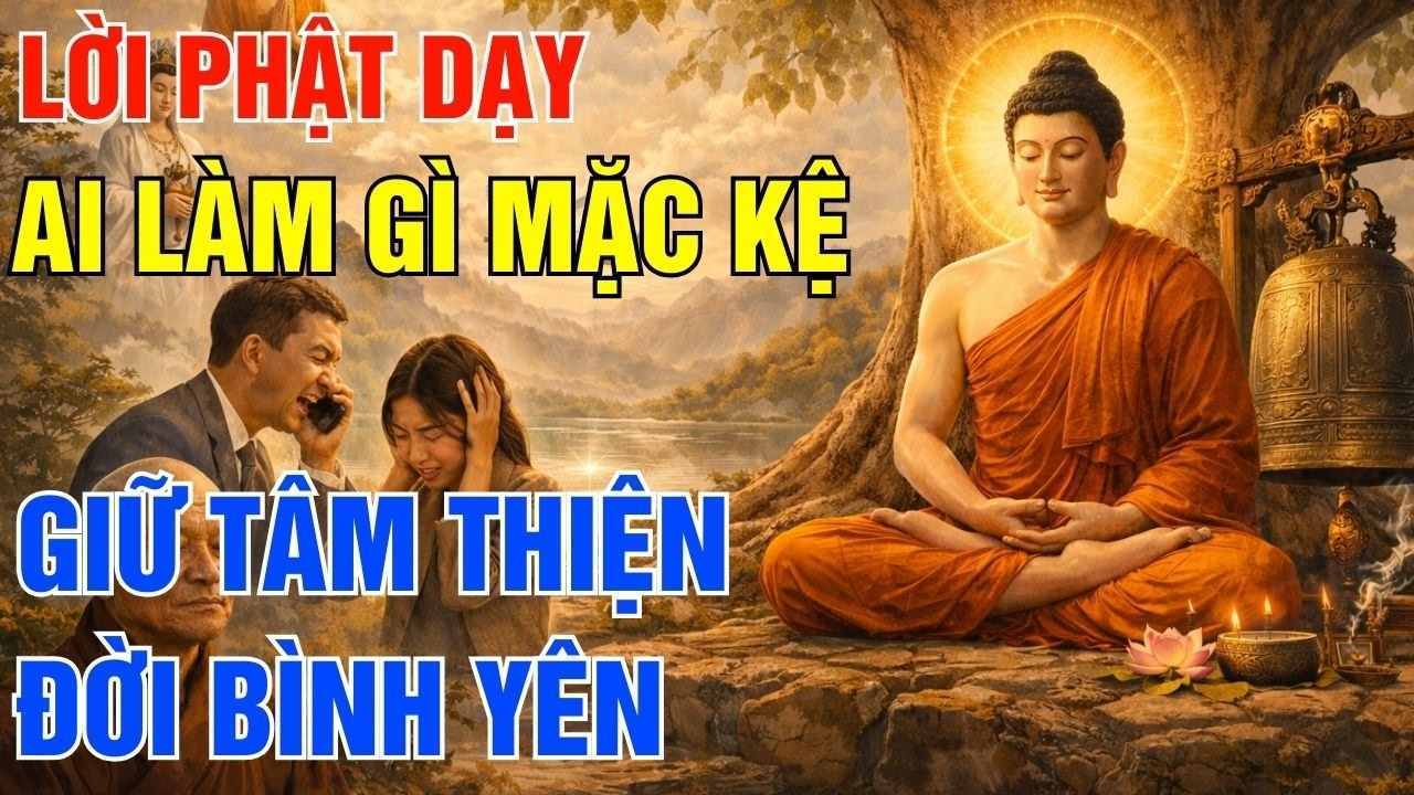 Ai Làm Gì Mặc Kệ Phật Dạy Cách Giữ Tâm Thiện Để Đời Tự Nhiên Bình Yên| Nương Tựa Bình An