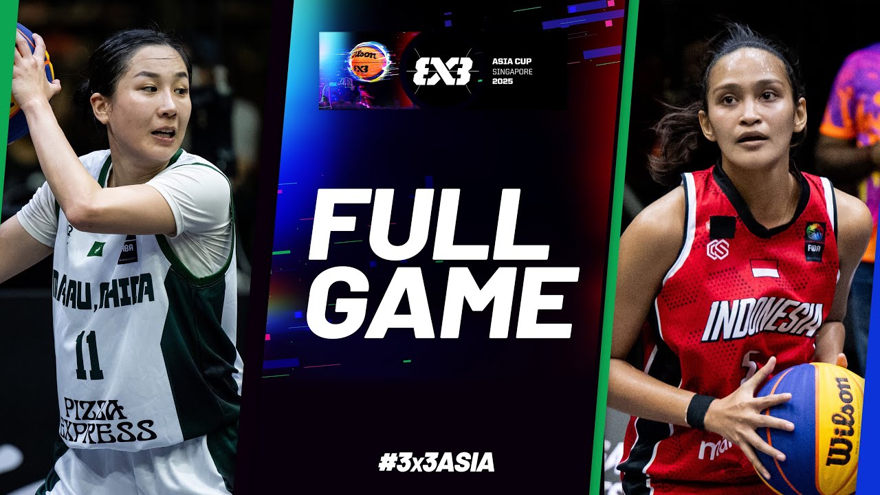 Macau 🇲🇴 vs Indonesia 🇮🇩 | Women Full Game | FIBA 3x3 Asia Cup 2025 | 
