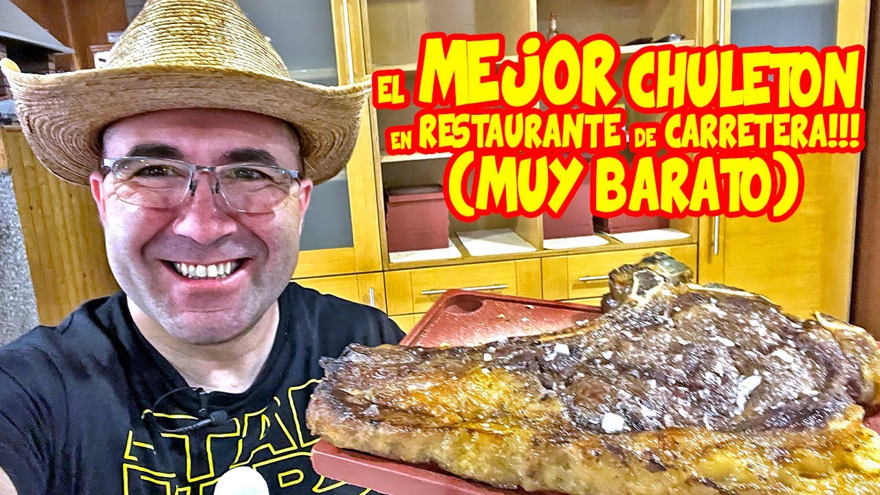 El MEJOR RESTAURANTE de CARRETERA para comer CHULETÓN a la BRASA