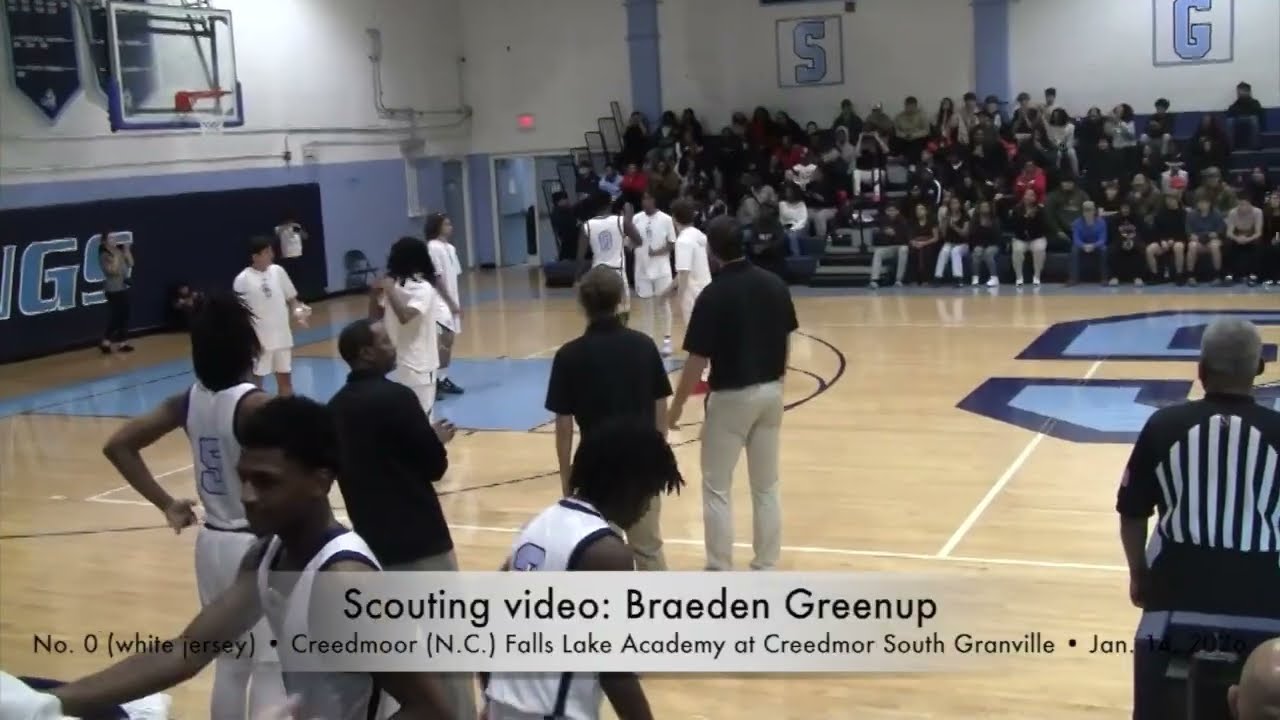 Scouting video: Class of 2029 Braeden Greenup vs. Creedmoor Falls Lake Academy