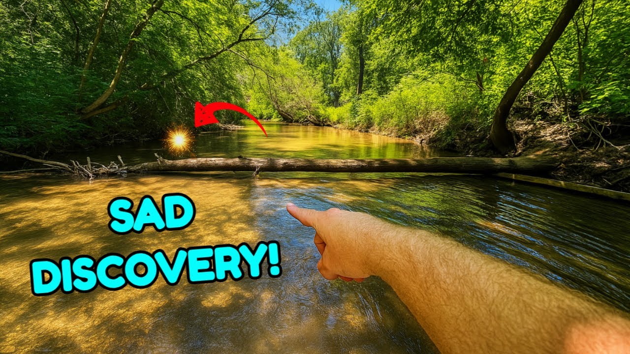 HEARTBREAKING Discovery made by River Treasure Hunter! Mudlarking Ghost Town's Riverbed!