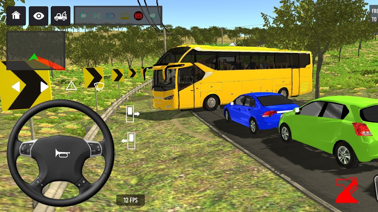 Crazy🥶🤬 Driver – American Bus Driving Simulator