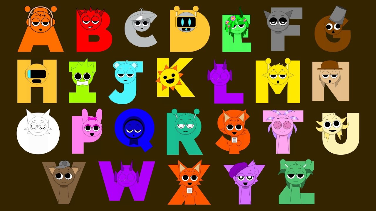 Sprunki Phonics Song + ABC Sprunki Shapes Alphabet 2 | Веселая фоническая песня ABC для детей | F...