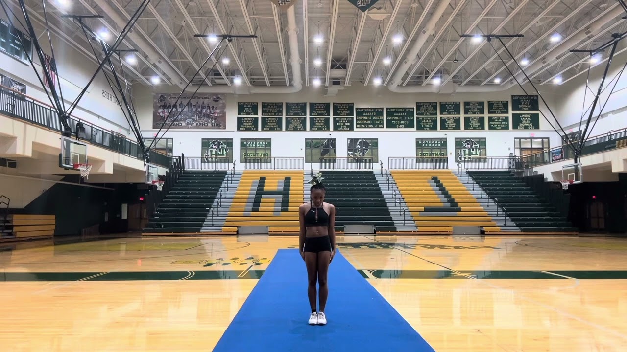 Taliya FAMU Cheer tryout round 1
