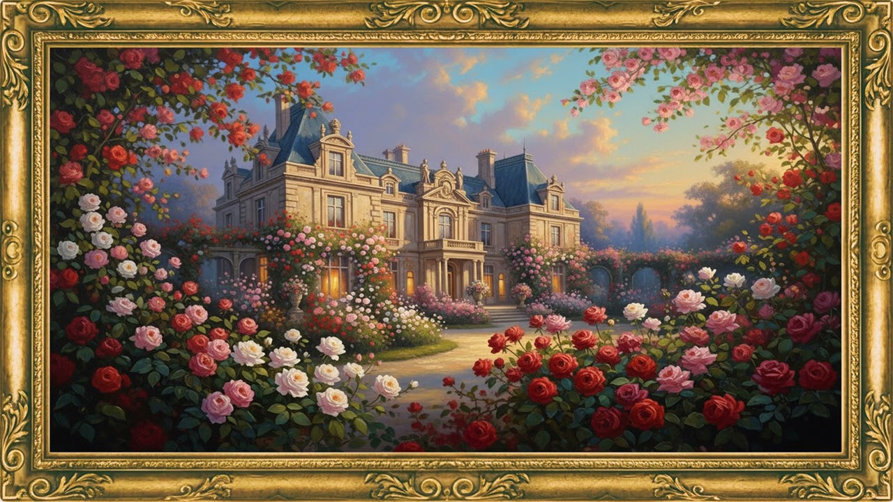 Museum-Inspired Artwork | Elegant 4K Decorative Screen