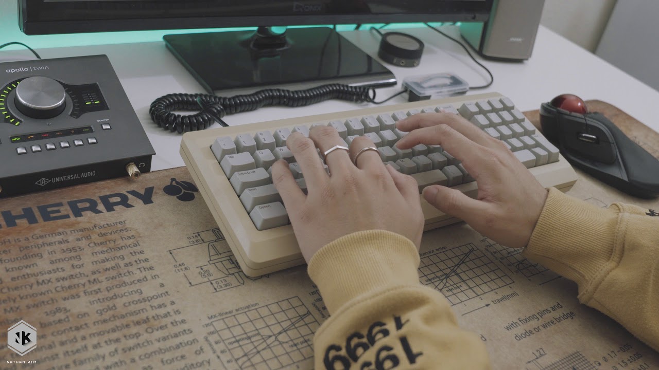 Apple M0110A Typing Sounds