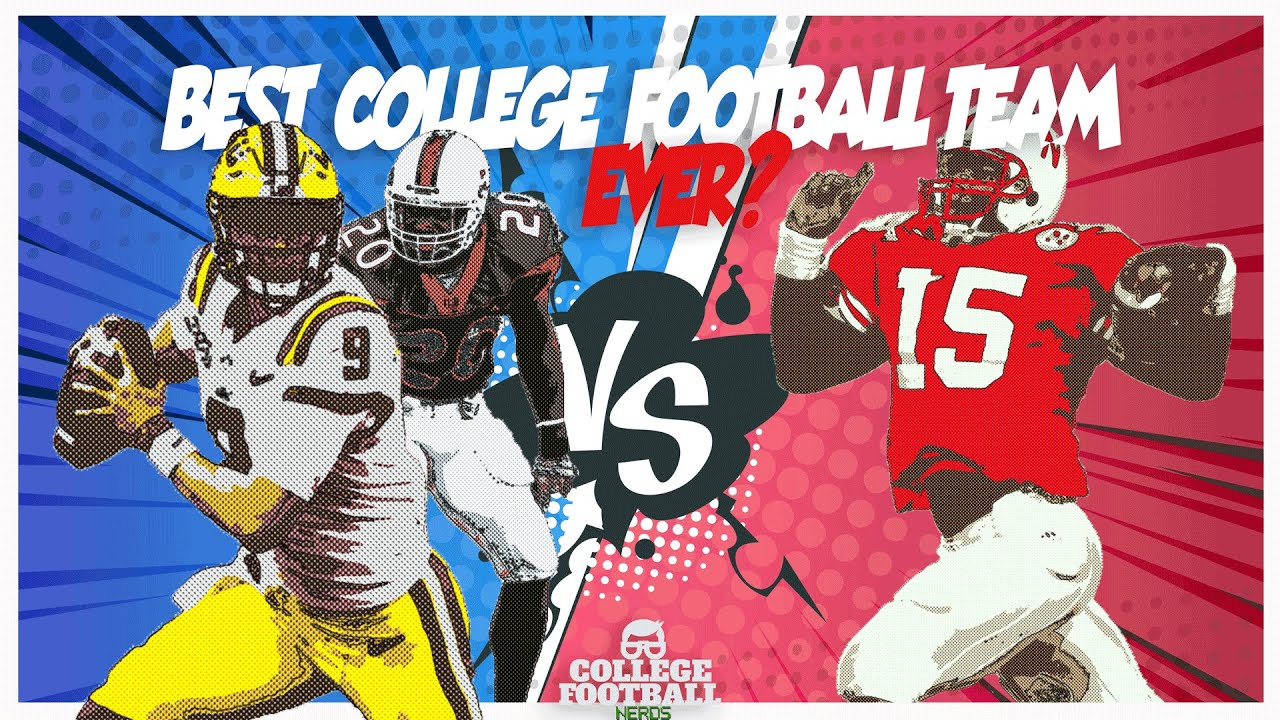 Best College Football Team of all Time: 2019 LSU vs 1995 Nebraska vs 2001 Miami - By The Numbers
