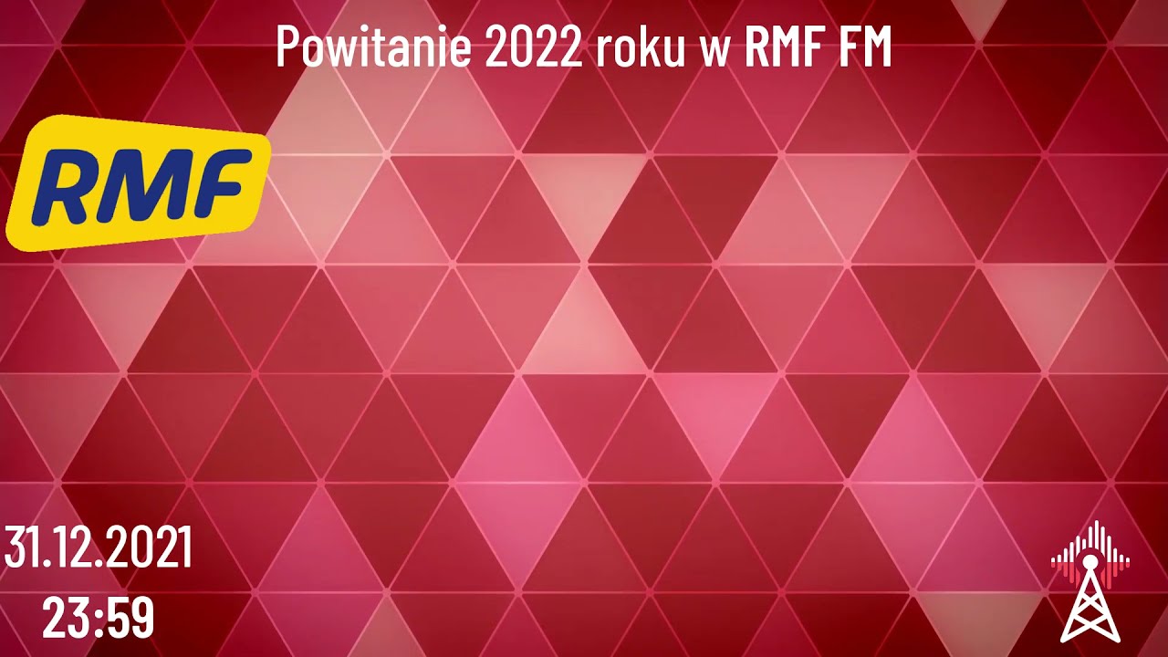 Powitanie Nowego Roku 2022 w wybranych stacjach radiowych