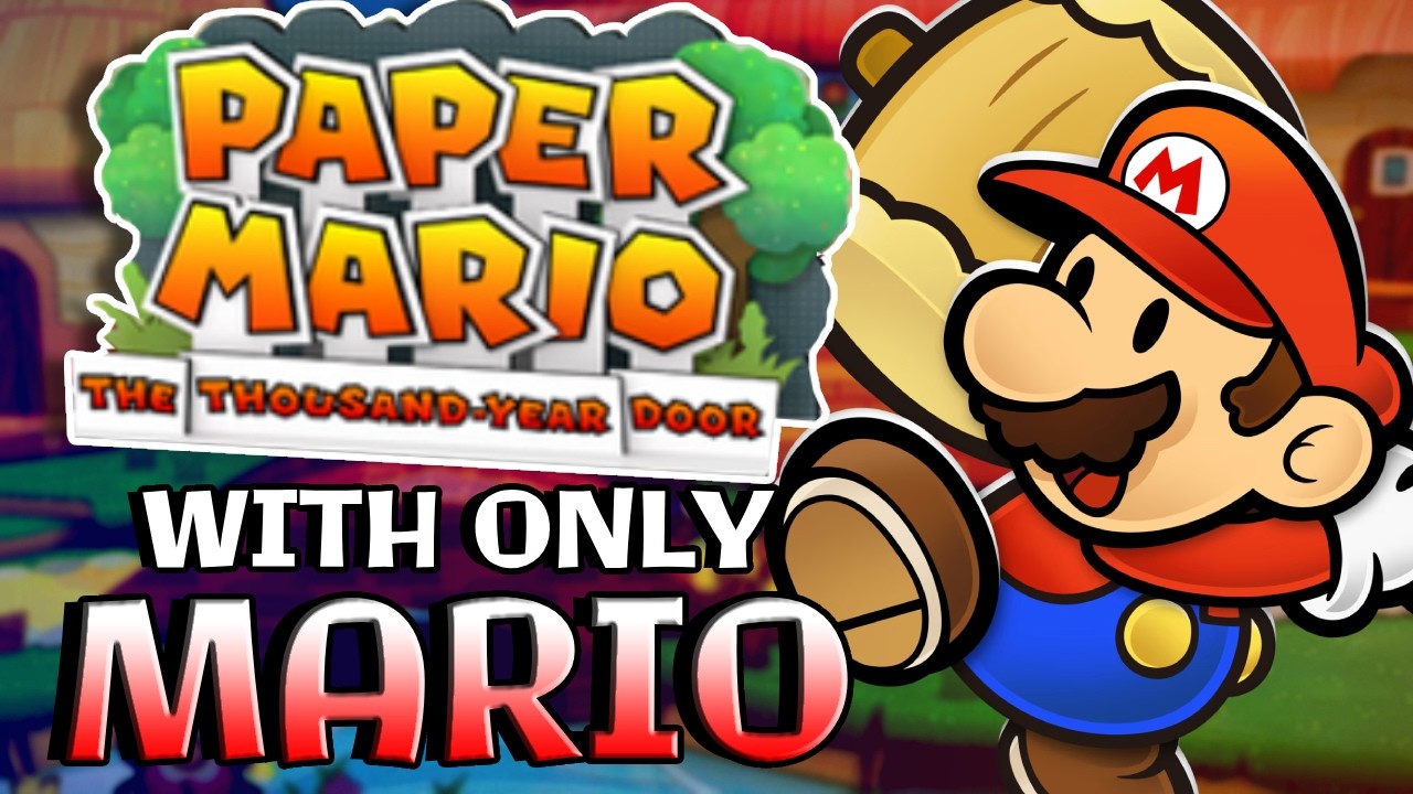 Paper Mario TTYD but I only use Mario