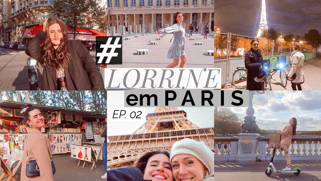 EXPLORANDO PARIS 🇫🇷🗼, PASSEIO DE BIKE 🚲& FIM DA VIAGEM! | Lorrine Vlog