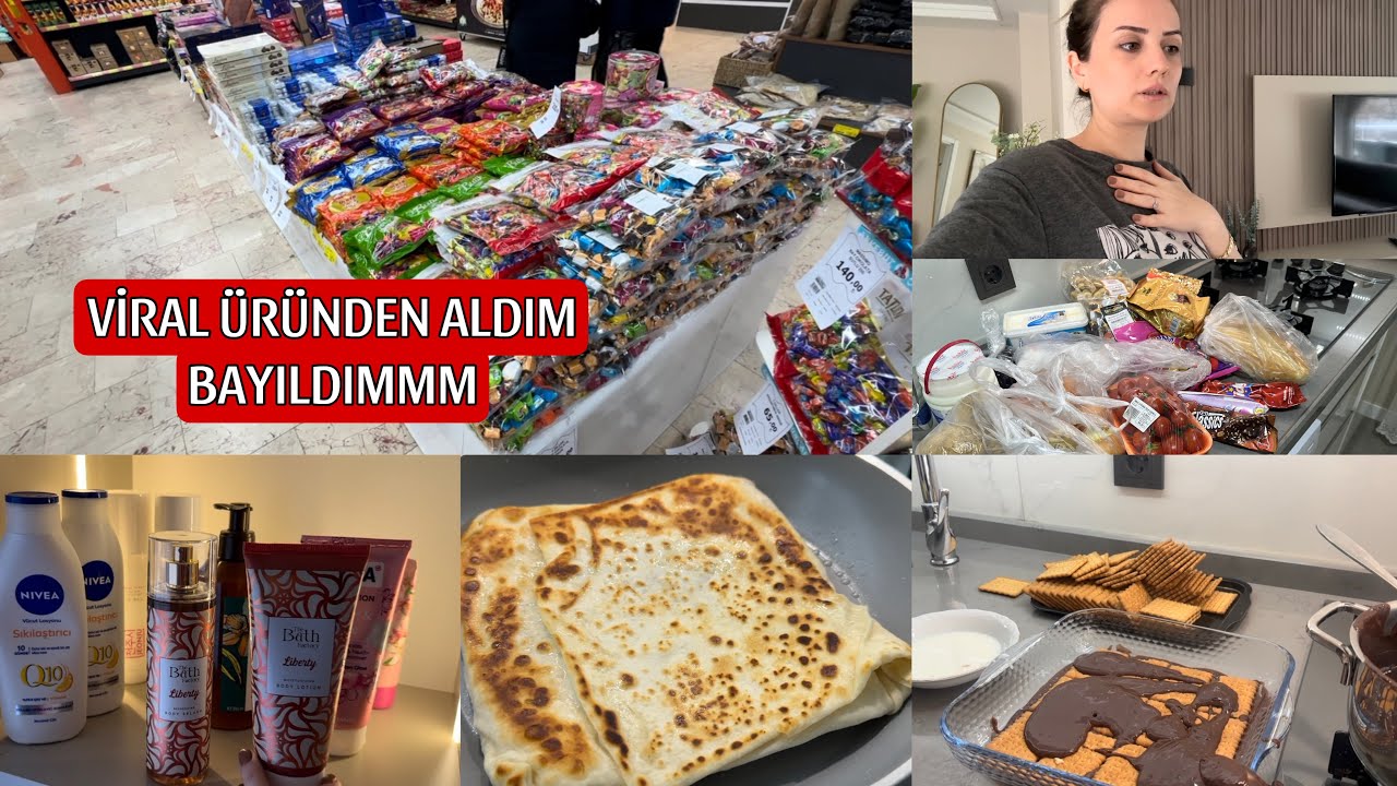 TEŞEKKÜR EDERİM❤️KOKULAR EFSANE✅EKSİKLERİ ALDIM☺️FİYATLARA BAKALIM😊PASTAMIZ HAZIR🥰GÖZLEME👍GÜNLÜKVLOG