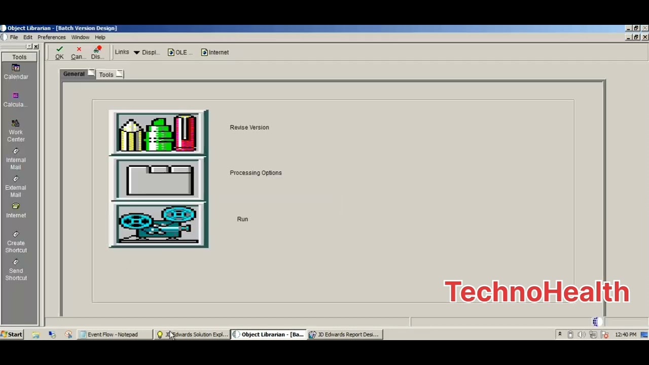 Event Flow without Business View - JD Edwards