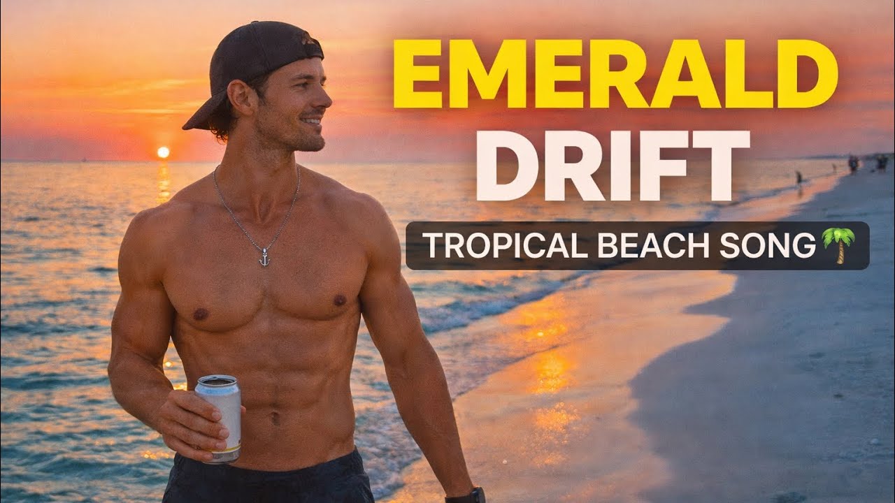 “Emerald drift” Catchy Tropical Beach Song 🌴 Beach Sunset Vibes - AI music 