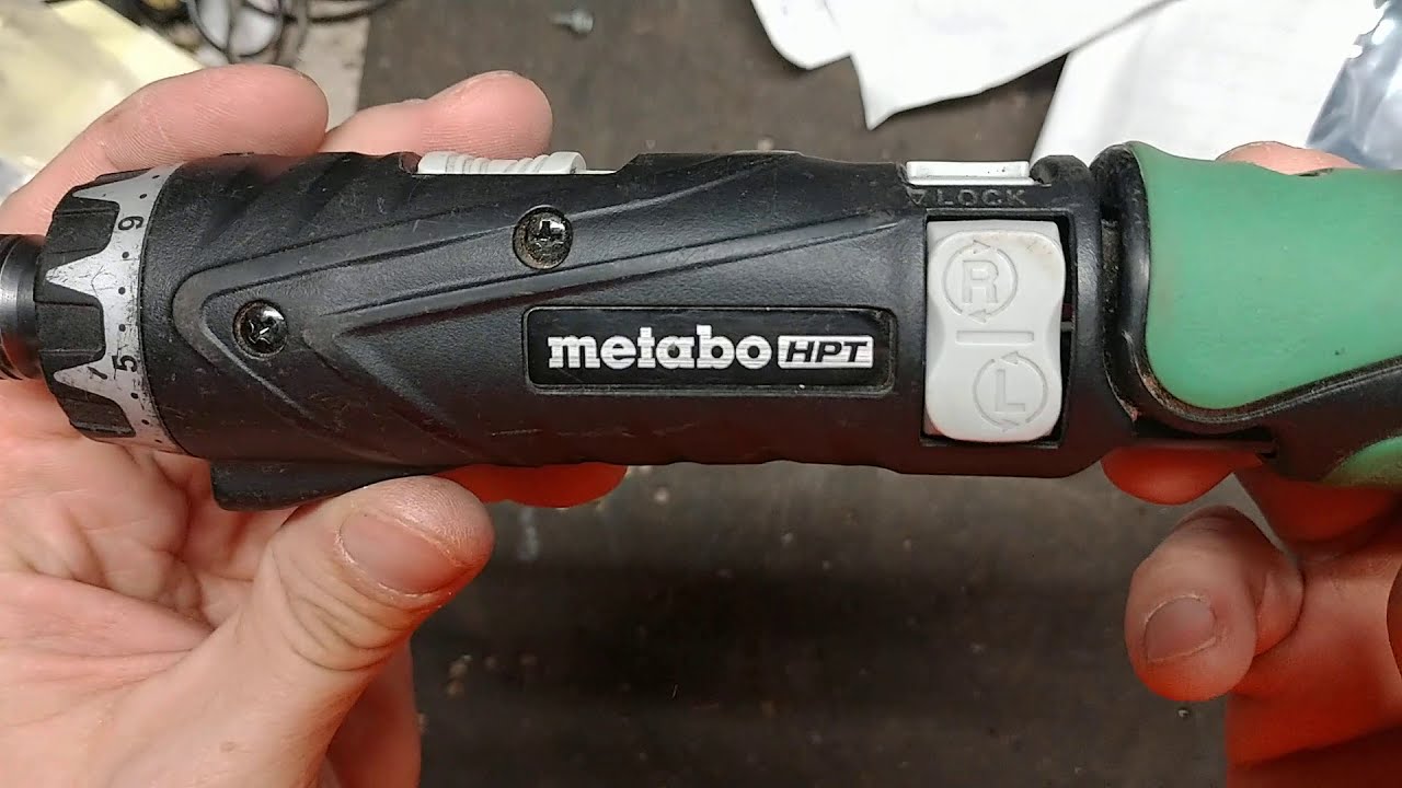 THUMBS UP! Cordless Screwdriver Review | Metabo HPT Model DB 3DL2