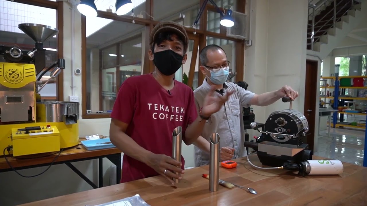 Roasting Kopi dengan WExSUJI Mini Roaster 100 | Mesin Roasting 100gram