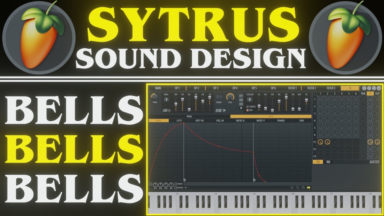 Sytrus Bells Sound Design | FL Studio 20 Tutorial