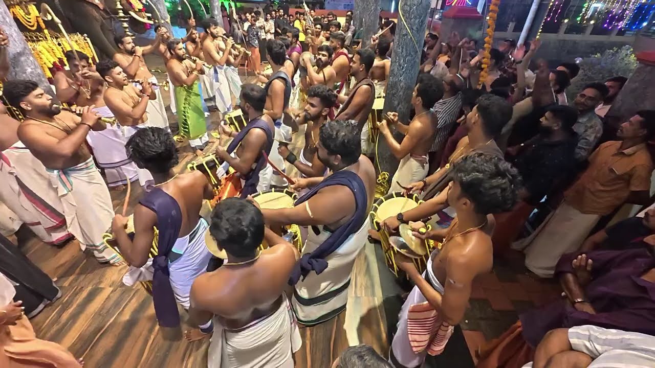 Chenda Melam at Thottackadu Temple Ulsavam 🐘🙏 