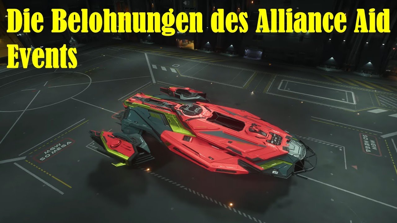 Star Citizen: Ingame Showcase der Alliance Aid Belohnungen