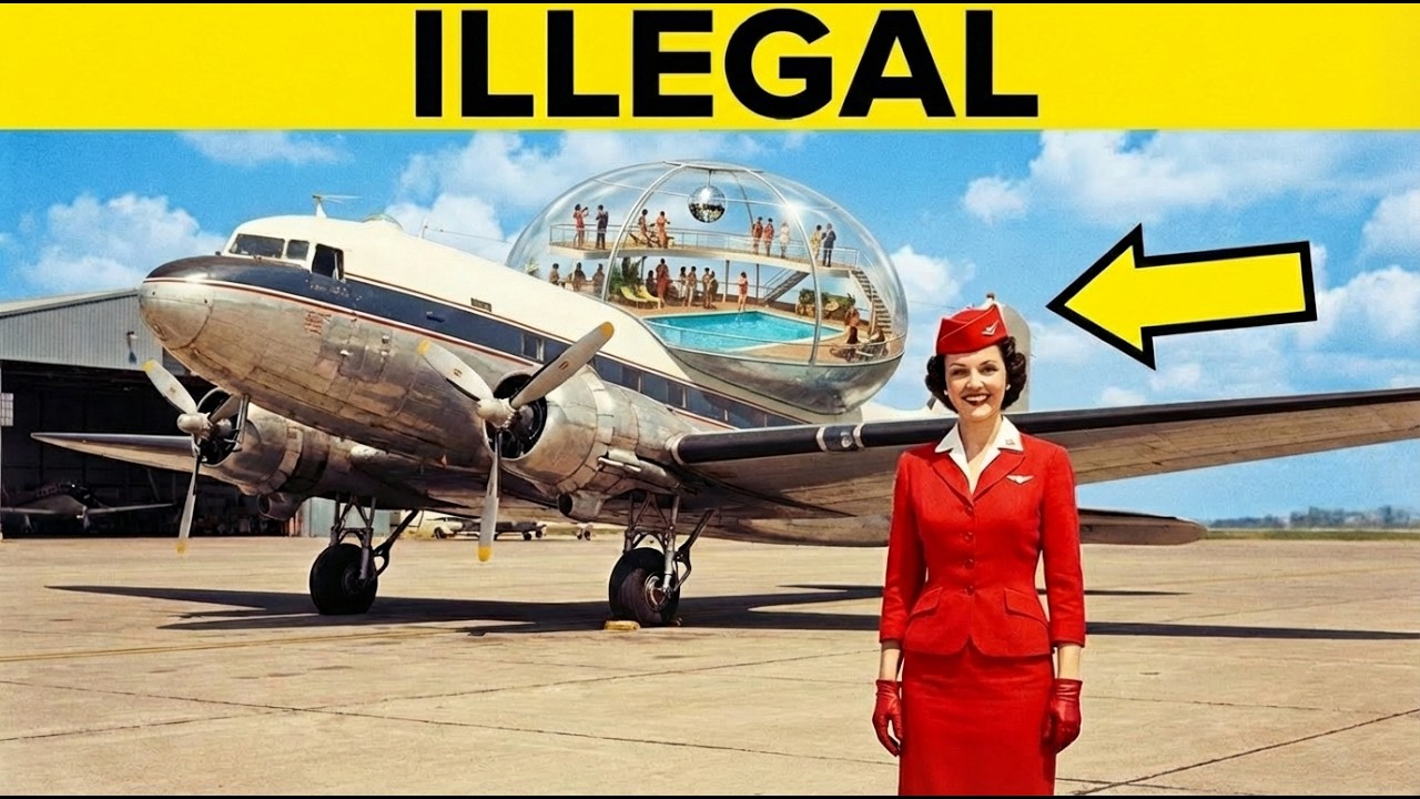 CRAZY Airplane Features That Existed BEFORE Safety Rules