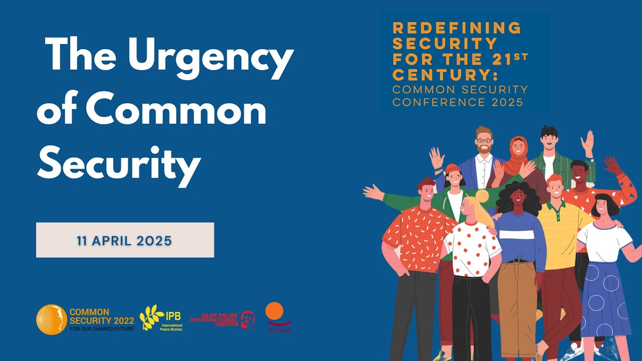 The Urgency of Common Security