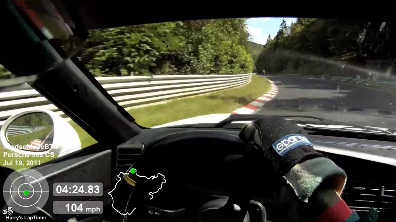 Nürburgring Nordschleife BTG in Porsche 968 CS M030