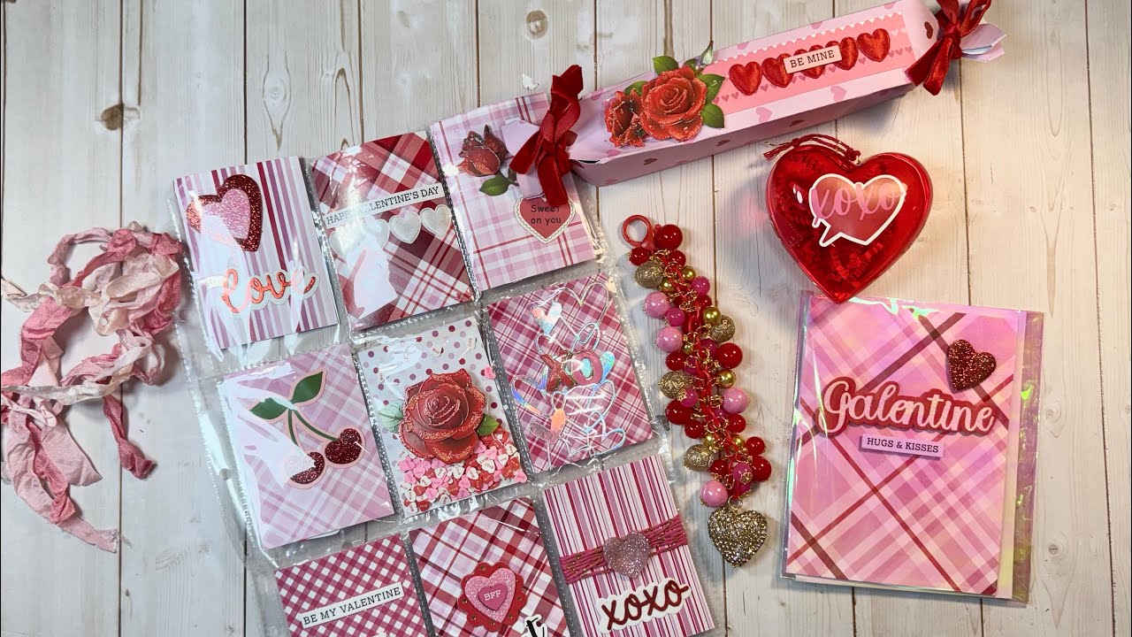 Valentine’s Day Swap Entry #25 from Caroline!  Such a fun and adorable entry! 🩷❤️