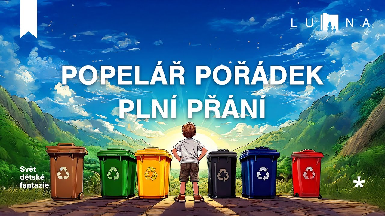 POPELÁŘ POŘÁDEK PLNÍ PŘÁNÍ 🚚🦺💚♻️   – edukativní audio pohádka na spaní pro děti (2026)