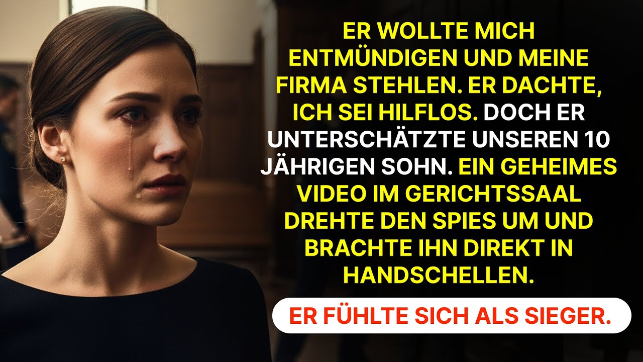 Der Richter wollte mir mein Kind nehmen – bis mein 7-jähriger Sohn DAS zeigte!