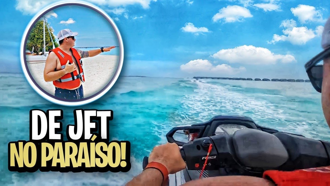 JET SKI NO PARA&Iacute;SO | JANU NAS MALDIVAS