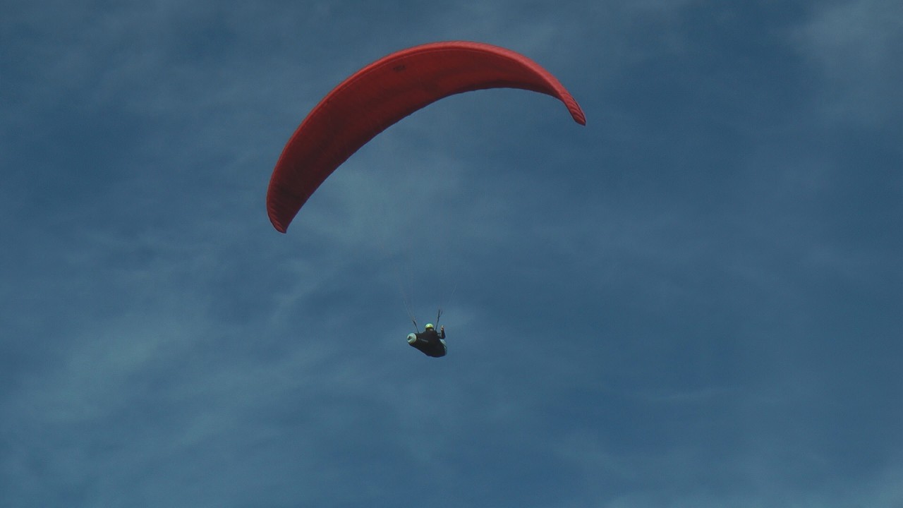 Panasonic HDC-SD600 test footage: paragliding | 1080p60, 3MOS