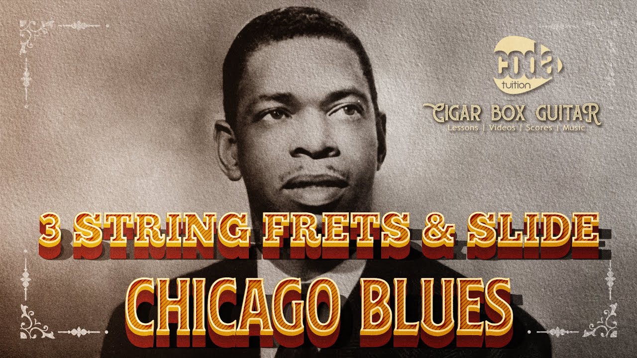 Cigar Box Guitar - 3 String Chicago Blues